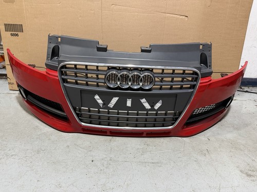 Audi front bumper in red - audi,