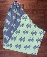 Oscha Green/Blue Ring Sling Organic Cotton Made In Scotland Lord Rings