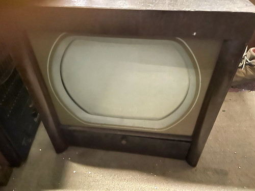 1950s vintage crt television - 1950s,