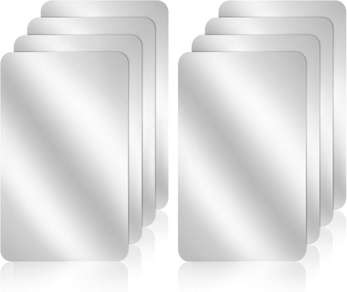 Pack acrylic mirror tiles - 8,