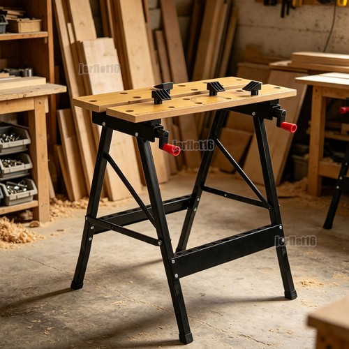 Wooden workbench bench - wooden,