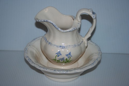 Vintage ceramic pitcher wash - ceramic, &