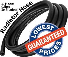 EPDM SAE J30R Flexible Rubber Car Heater Radiator Coolant Hose Pipe + 4 Clips