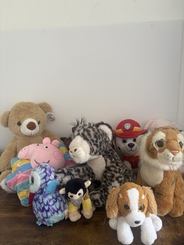 Mixed plush soft toy - mixed,