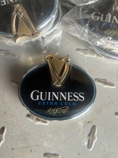 GUINNESS Extra Cold  - authentic Oval 3D Tap Badge  T-Bar Pump clip  Mancave Bar