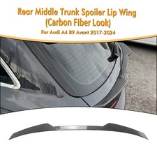 Carbon Look Rear Trunk Spoiler