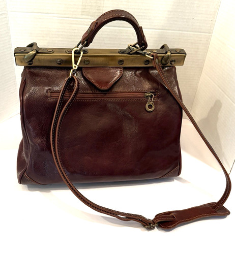 Italian reddish brown leather - reddish,