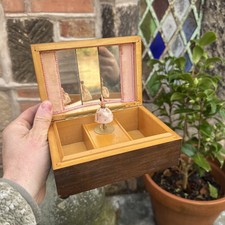 Vintage Wood Music Box