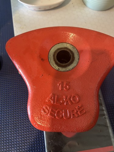 Alko caravan wheel lock kit - caravan,