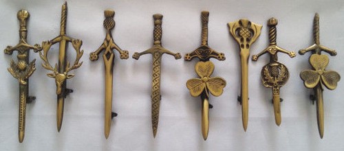 Scottish kilt pin antique - scottish,