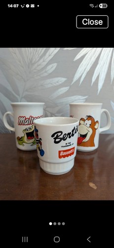 Vintage mugs 2 - x, mugs.