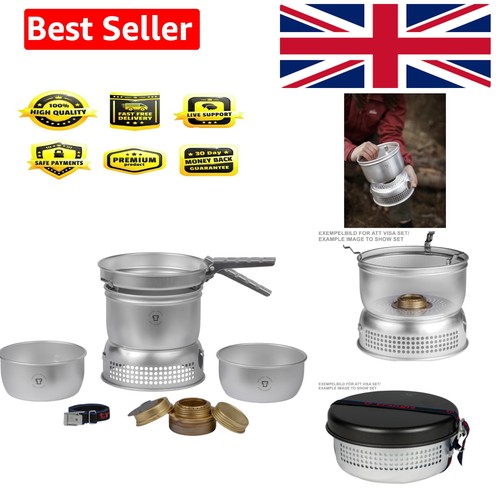 Aluminium cookset with - aluminium,