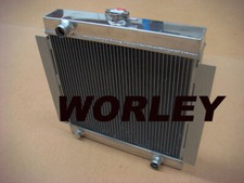 3 core aluminium radiator for