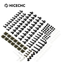 For Aprilia RS50 RS125 RS250 CNC Aluminium Motorcycle Screw Fairing Bolts Kit