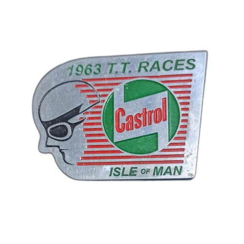 Vintage 1963 castrol isle - vintage, of