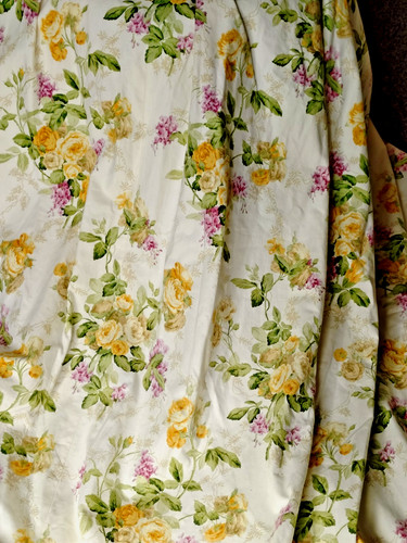 Pair vintage curtains - vintage, arthur