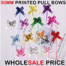 100pc Pull Bows 30mm Large