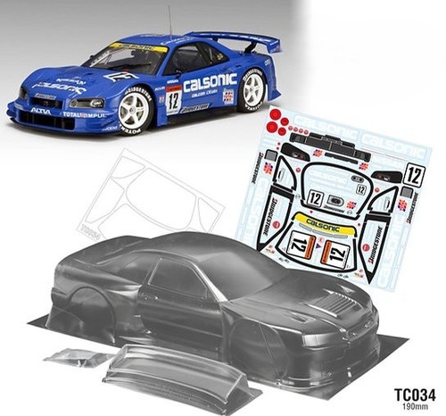 Car clear body - 1/10,