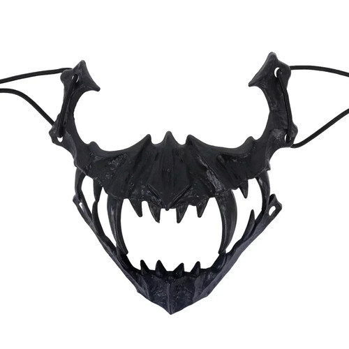 Party skull mask long - party,
