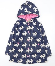 Hatley Girls Blue Unicorn