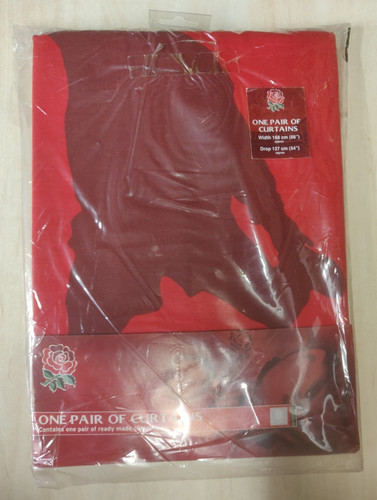 Rugby football union curtains - football,