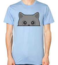 Peeking British Shorthair