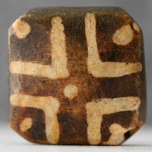 Antique ancient pumtek bead - ancient,