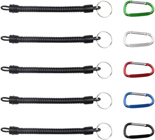 Stretchy spiral keyring - stretchy,