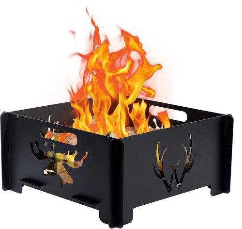 Inch portable square fire - 24,