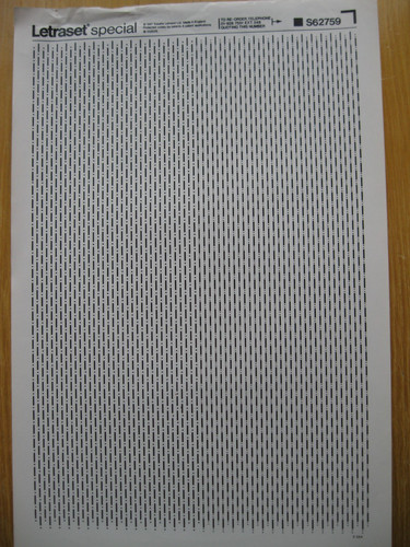 Letraset letratone special - letratone,
