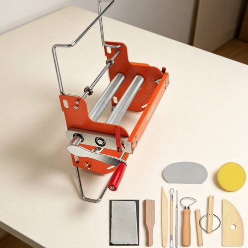 Hand crank slab roller - slab,