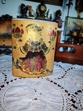 Rosenthal Studio-Line Bjorn Wiinblad "Scheherazade" Golden Vase Handmade