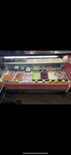 Serve over counter display