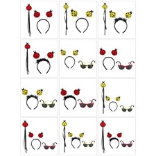 Lady Bugs Costumes for Halloween Dress up Cosplay Lady Bugs Costume Accessories