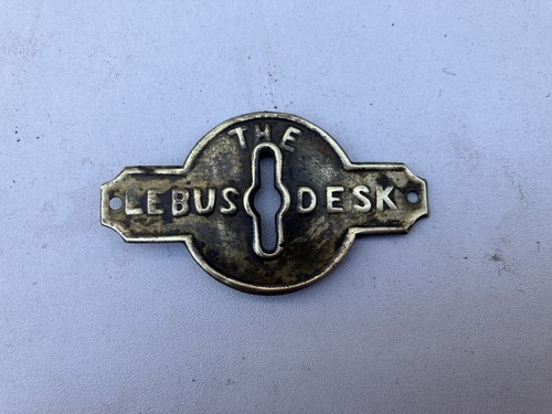 Vintage brass escutchieon for - vintage,