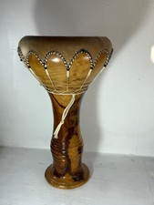 Vintage African Goblet Drum -