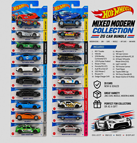 Hot wheels mixed modern car - hot,