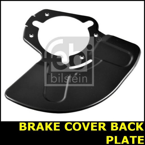 Brake cover back plate - brake,