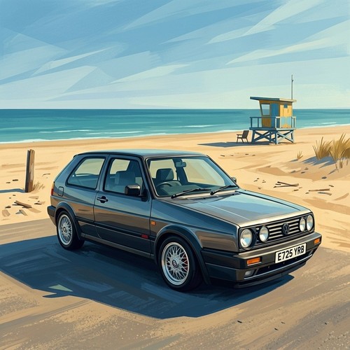 Volkswagen golf gti mk2 ii - volkswagen, vw