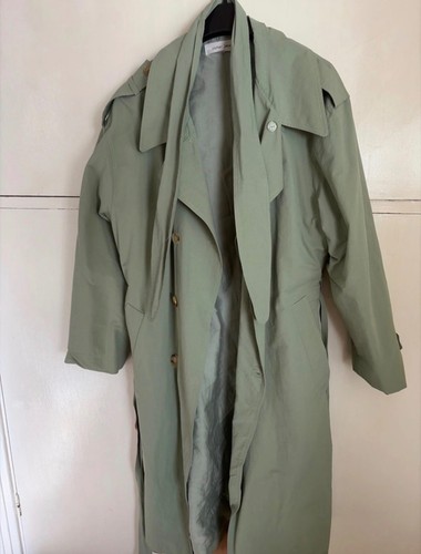 Sage green sister - green, trench