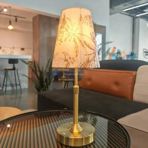 Retro rechargeable led table - rechargeable,