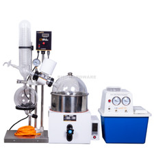 Rotary Evaporator 5L Manual Kit with 15L Recirculating Water / Vacuum Pump