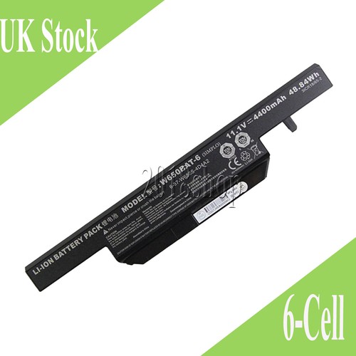New laptop battery for clevo - new,