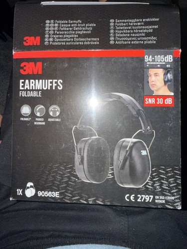 Foldable earmuff 90563e - 3m,