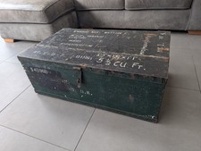 WWII RAF Wooden Military Trunk
