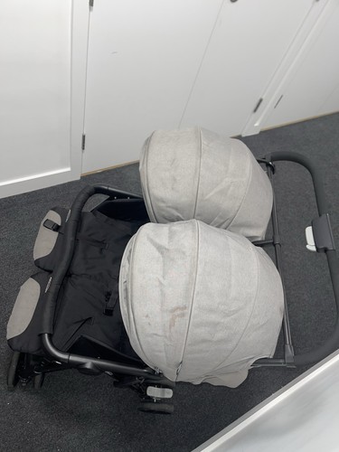 Grace double pram - grace, pushchair