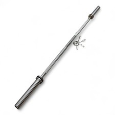 15kg Olympic Barbell – 6ft Chrome Weight Lifting Bar