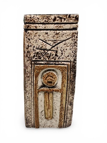 Troika coffin vase - in, cream