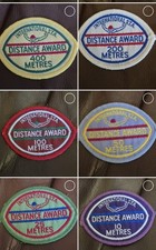 6 Vintage Patch International