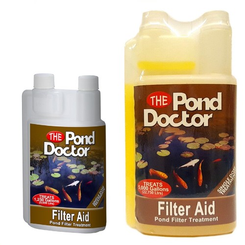 Tap pond filter - tap, aid